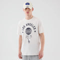 LA Dodgers MLB Graphic Open White T-Shirt-zelvios