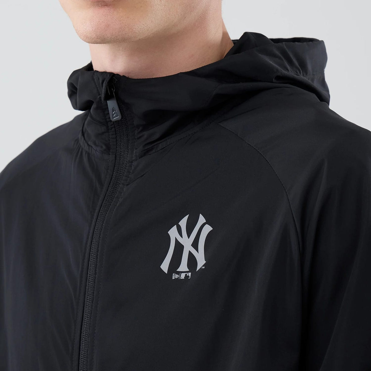 New York Yankees MLB Core Plus Windbreaker Black Jacket-zelvios