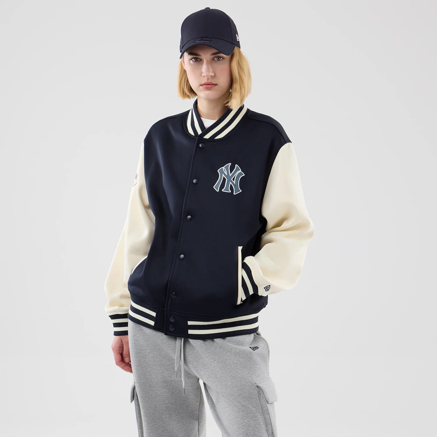 New York Yankees MLB Jersey Bomber Navy Jacket-kentox