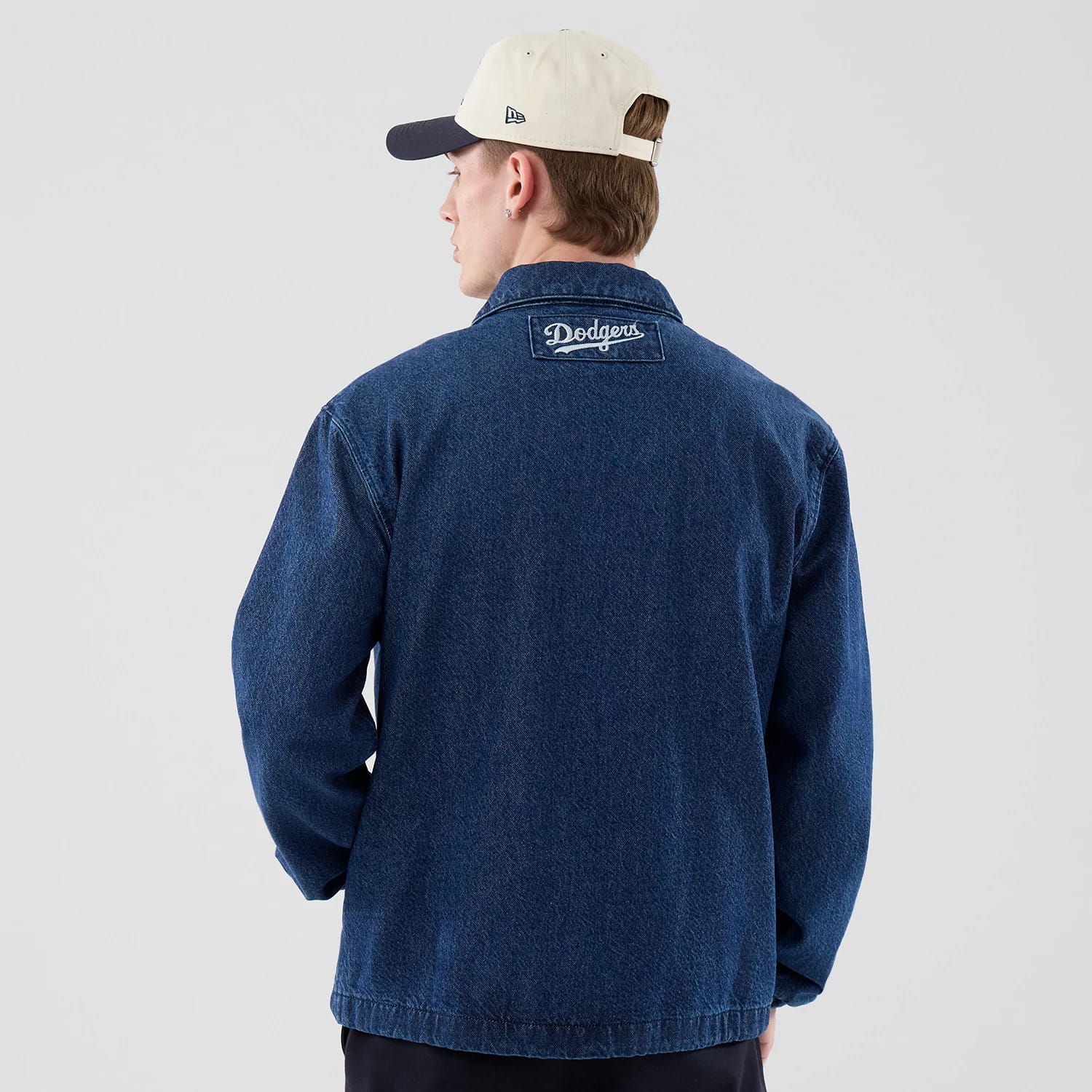 LA Dodgers MLB Coaches Dark Blue Jacket-kentox