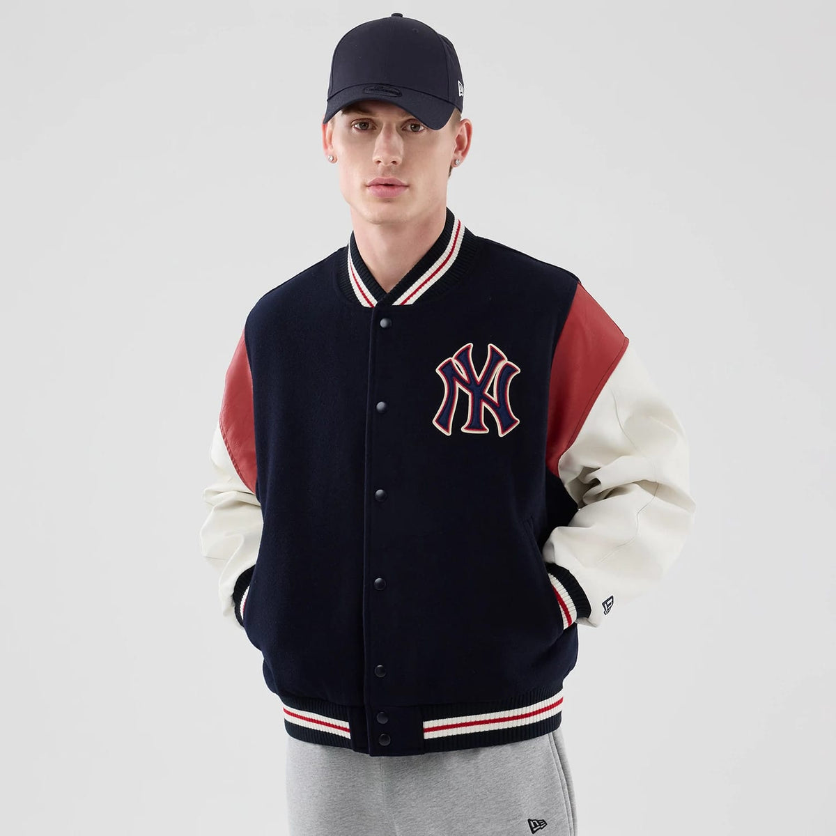 New York Yankees MLB Varsity Navy Jacket-zelvios