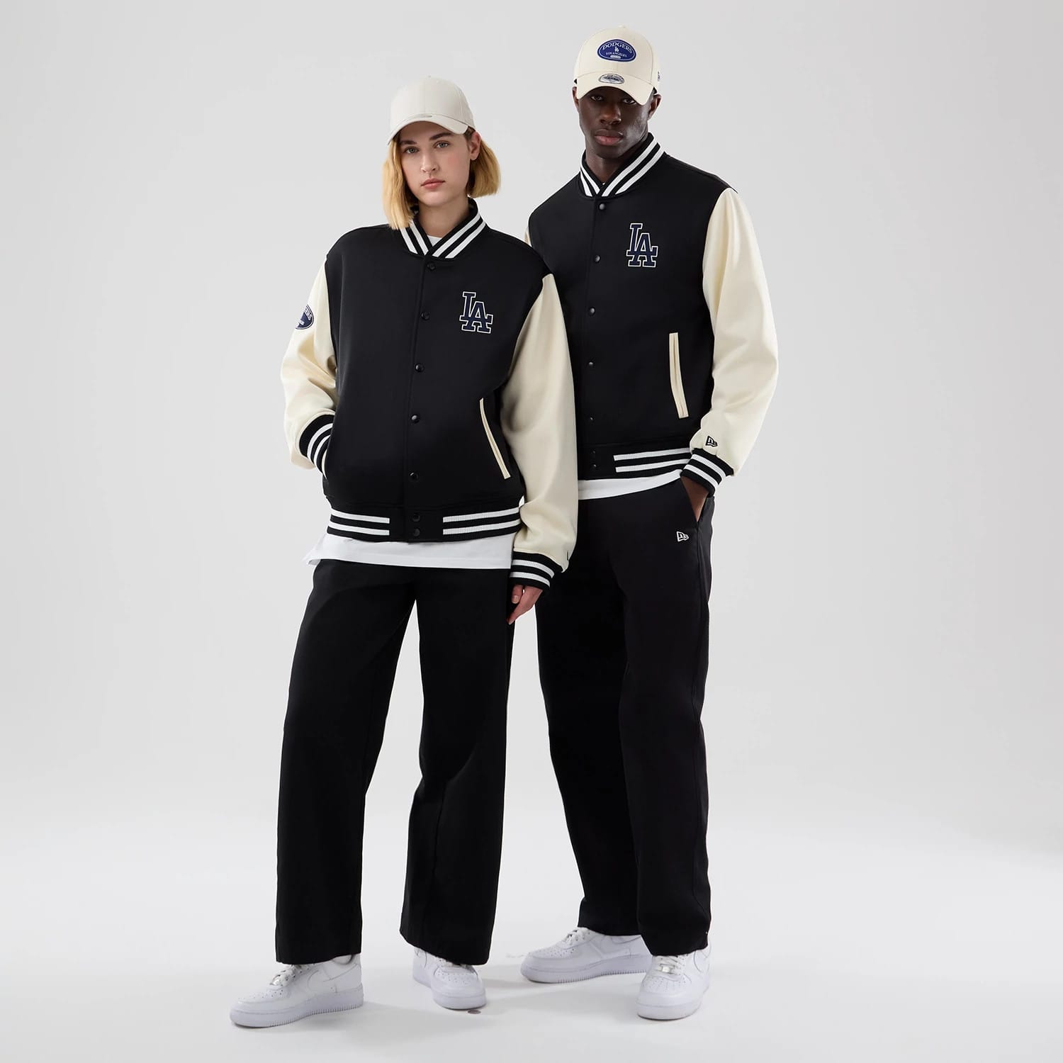 LA Dodgers MLB Jersey Bomber Black Jacket-kentox