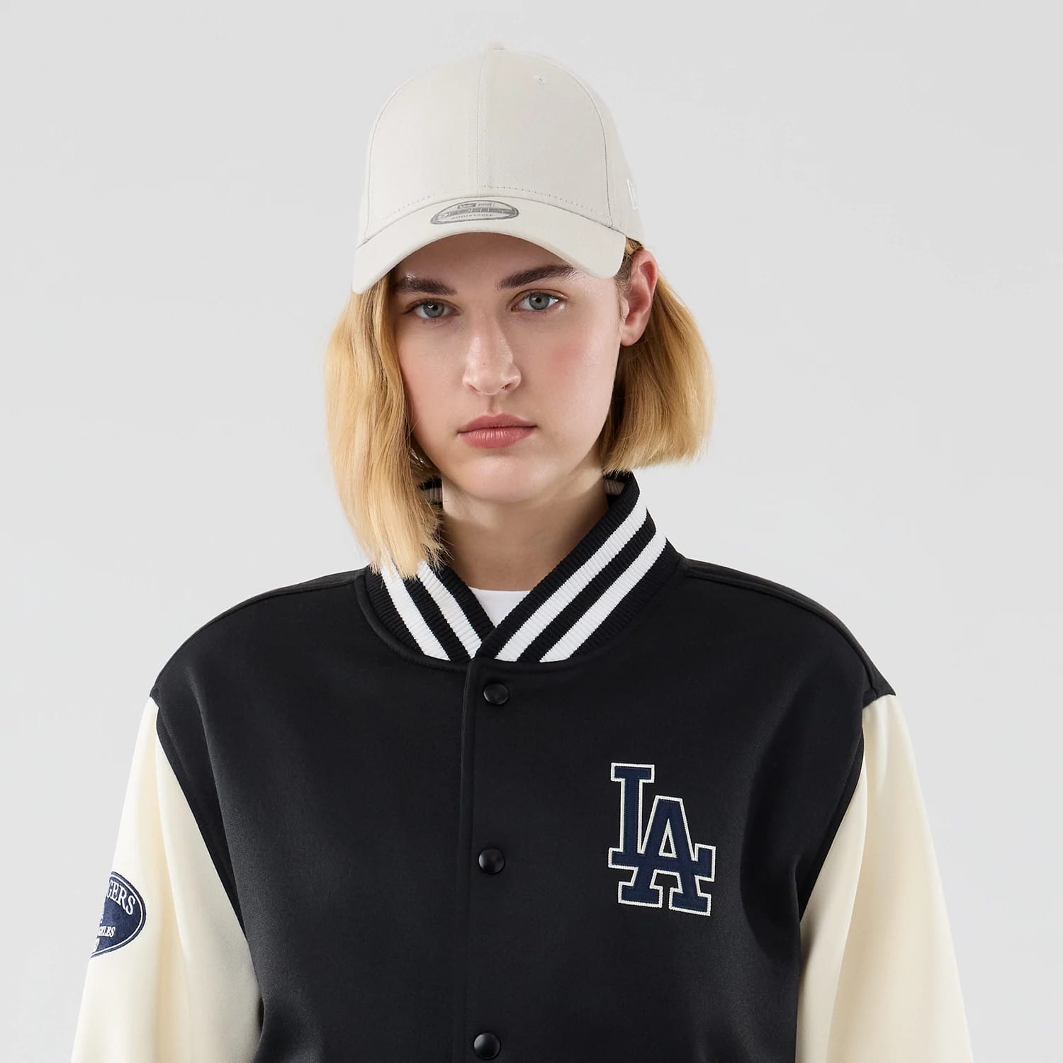 LA Dodgers MLB Jersey Bomber Black Jacket-kentox