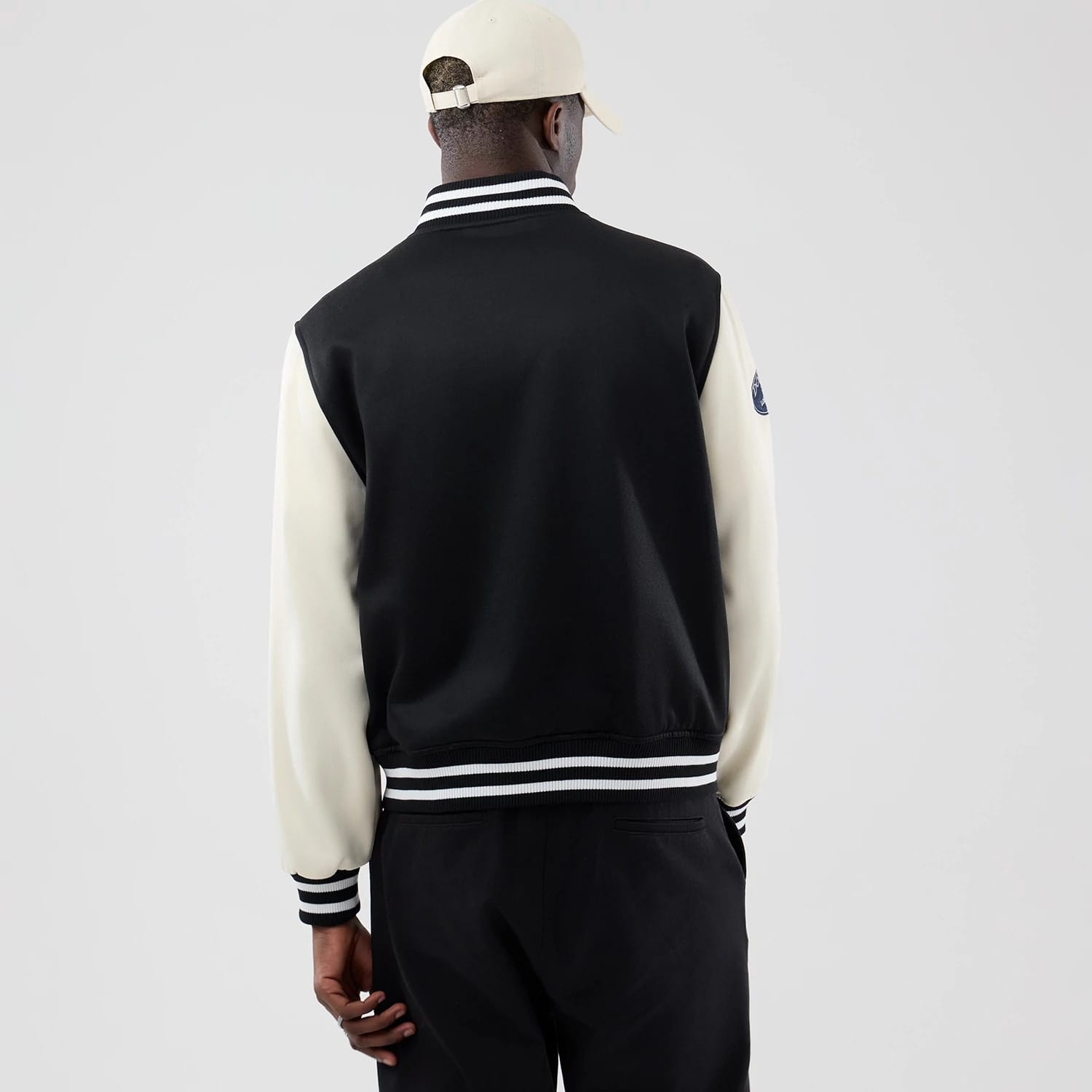 LA Dodgers MLB Jersey Bomber Black Jacket-kentox