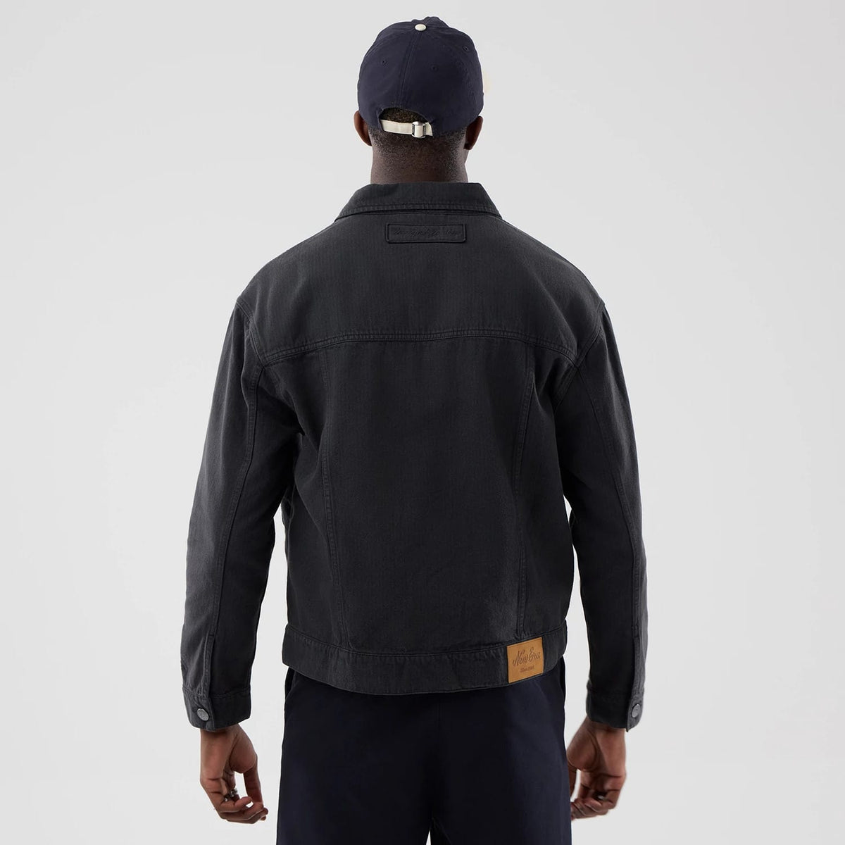 New York Yankees MLB Stripe Denim Grey Jacket-zelvios