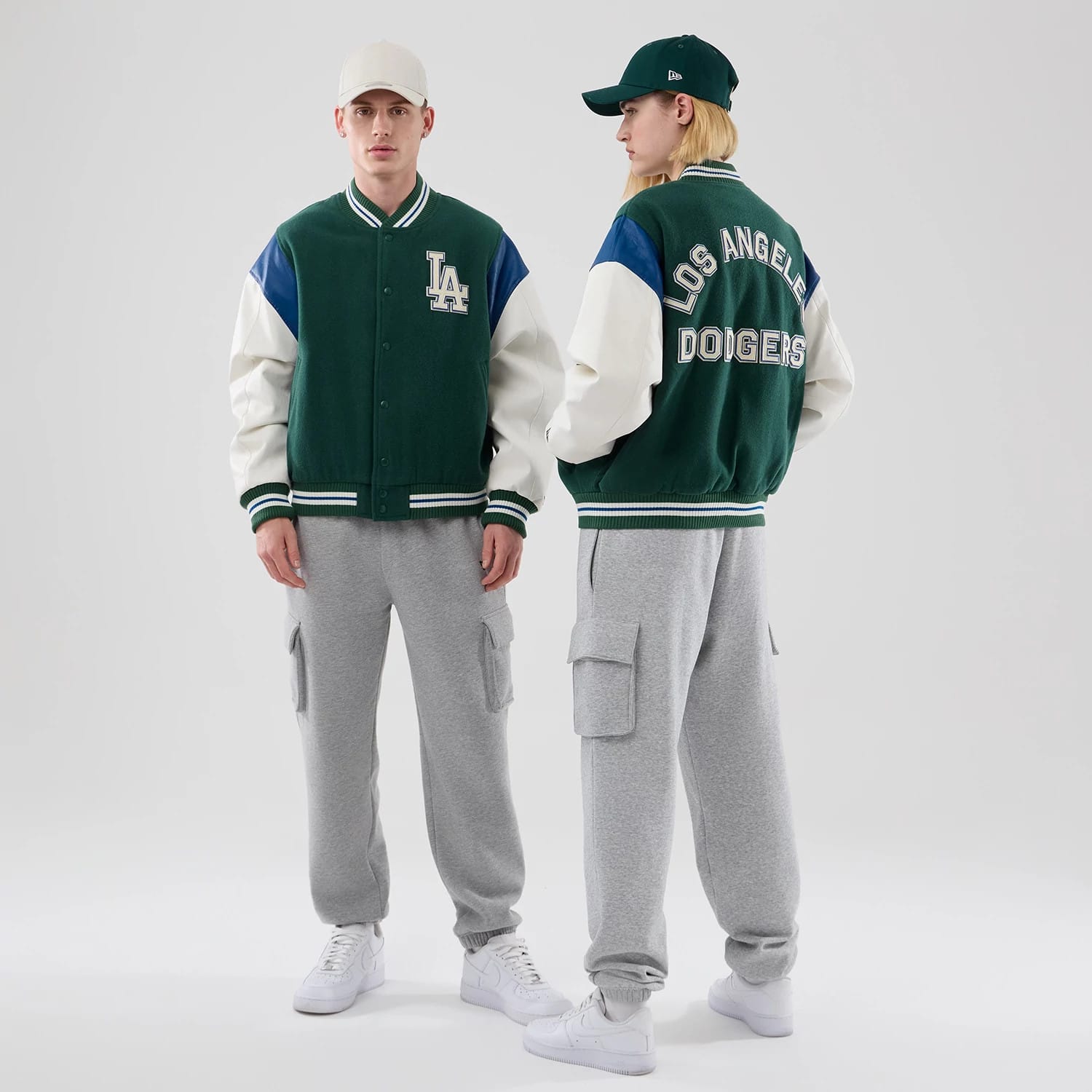 LA Dodgers MLB Varsity Dark Green Jacket-kentox