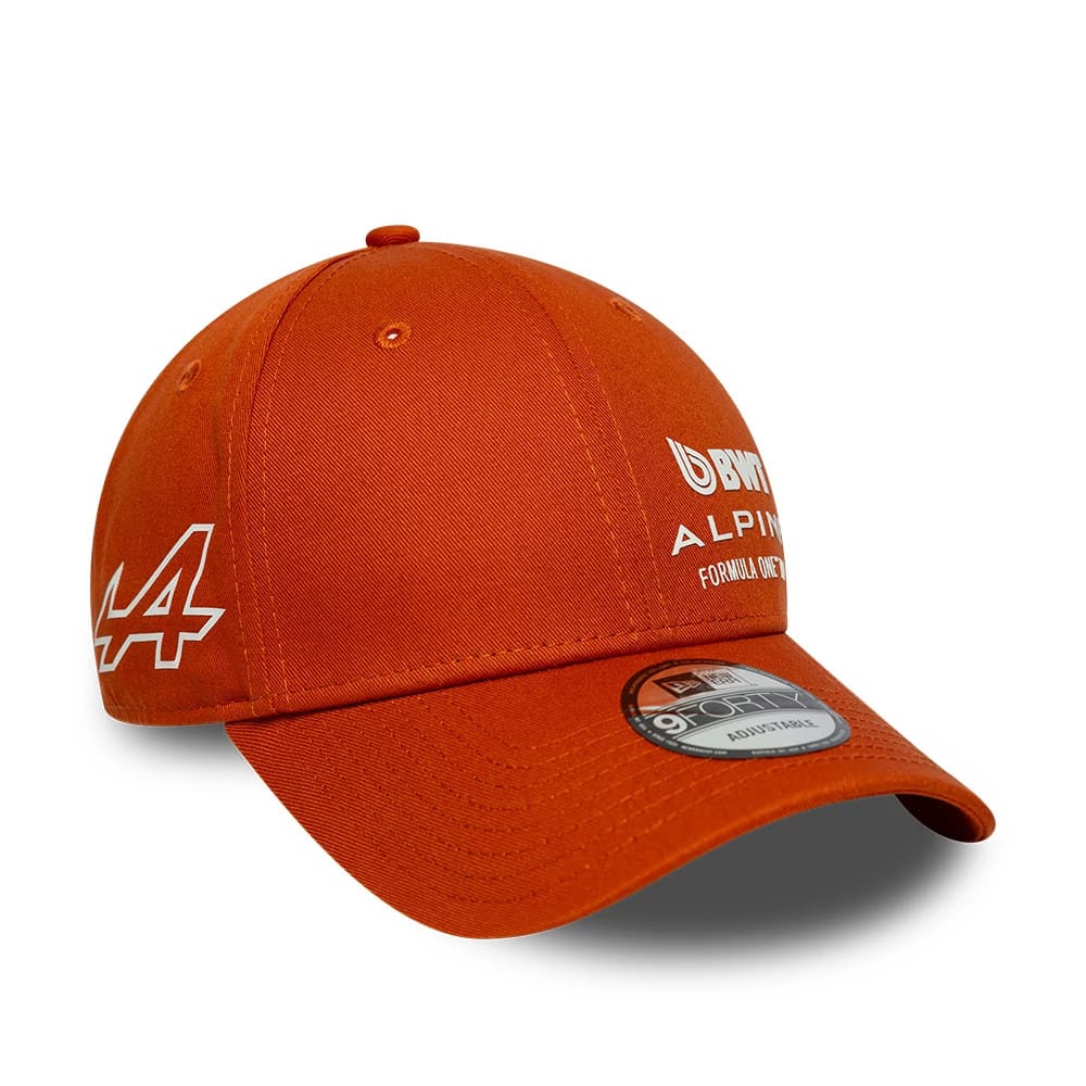 Alpine Racing Sidehit Red 9FORTY Adjustable Cap-zelvios