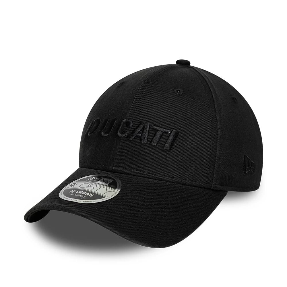Ducati Motor Black On Black 9FORTY M-Crown Adjustable Cap-kentox