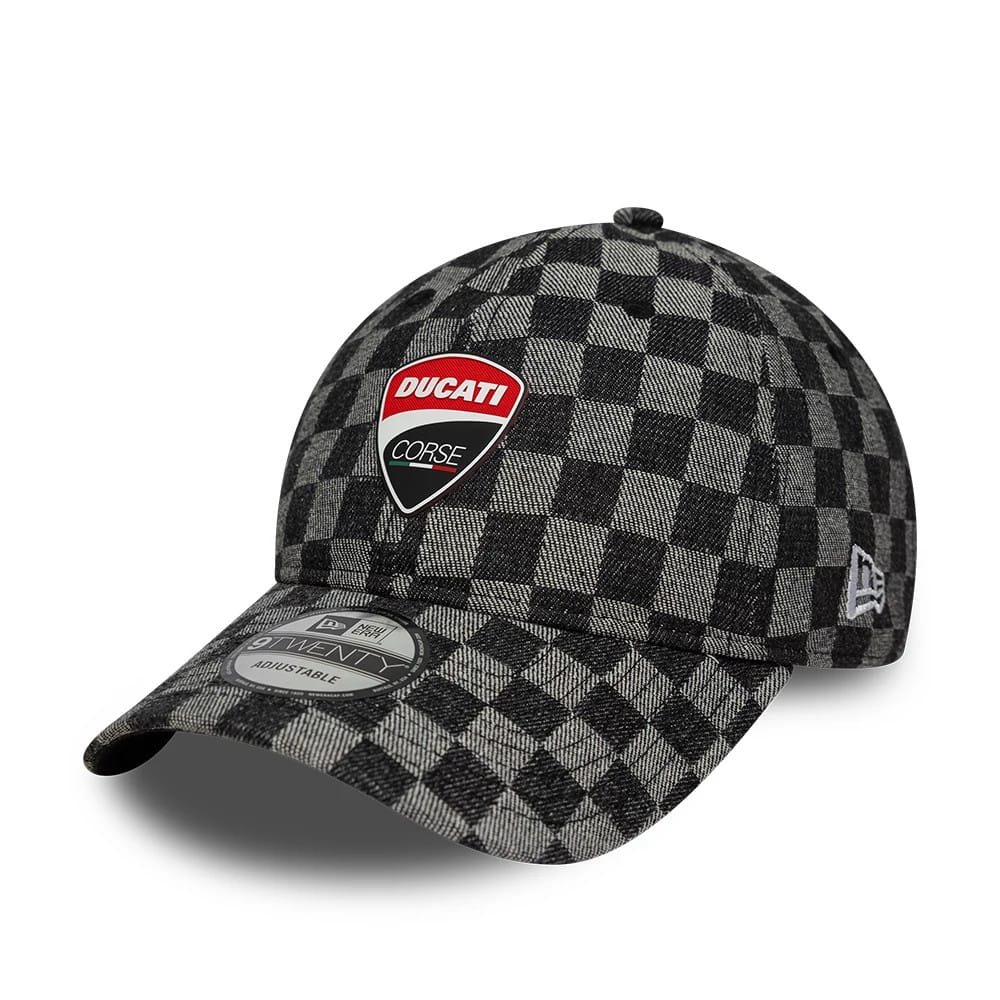 Ducati Motor All Over Print Black 9TWENTY Adjustable Cap-kentox