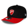 Ducati Motor Contrast Visor Black 9SEVENTY Stretch Snap Adjustable Cap-kentox