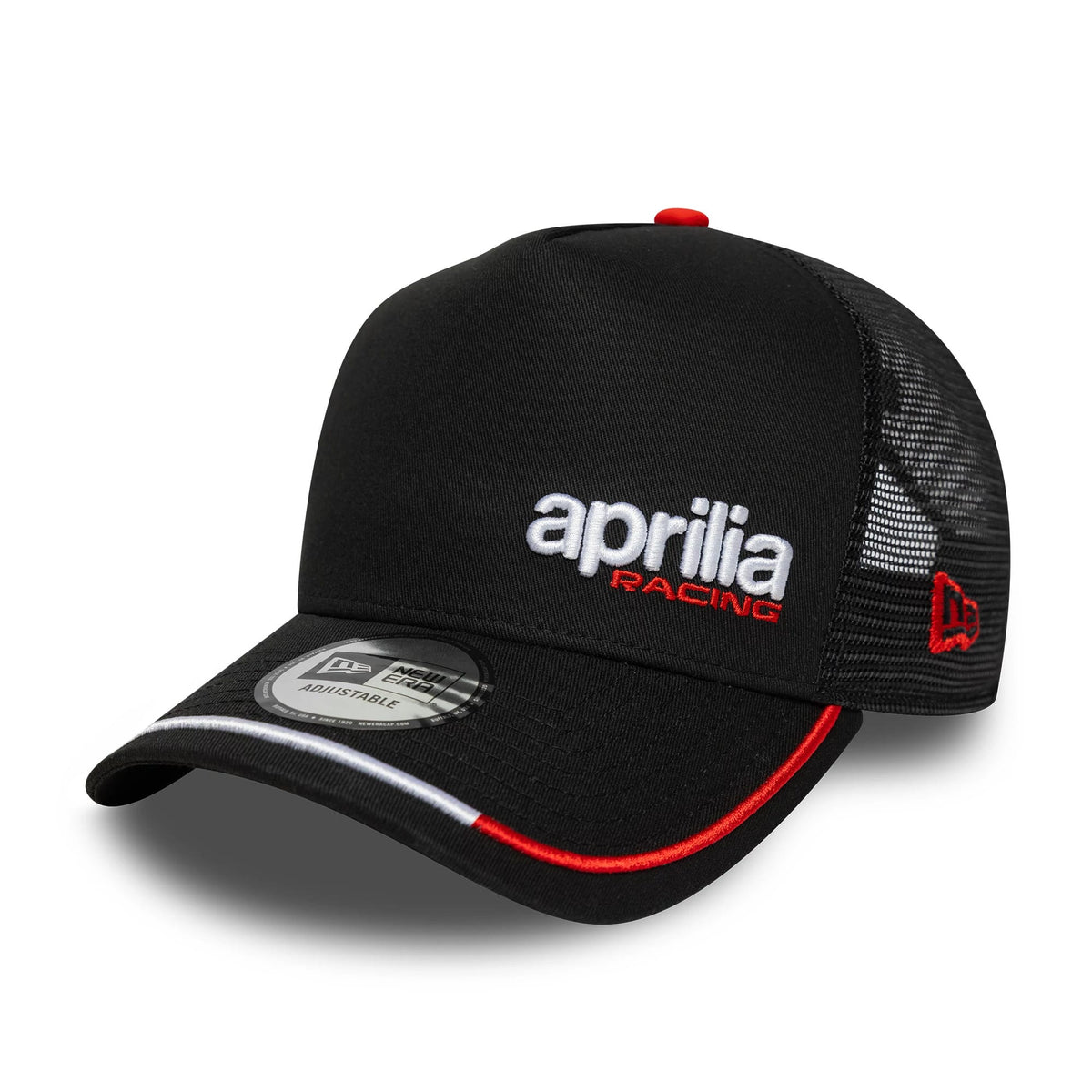 Aprilia Flawless Black 9FORTY E-Frame Trucker Adjustable Cap-zelvios