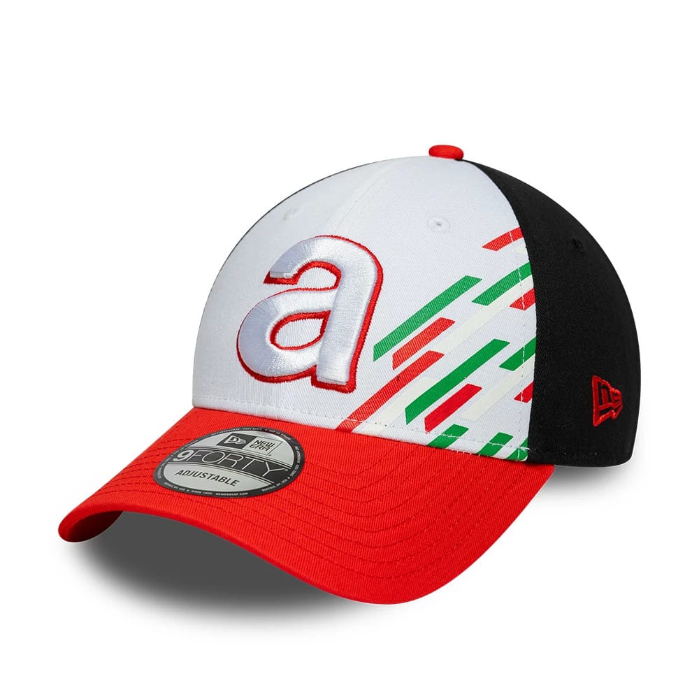 Aprilia Graphic White 9FORTY Adjustable Cap-zelvios