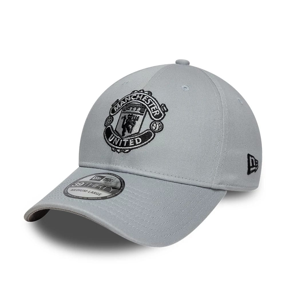Manchester United FC Grey 39THIRTY Stretch Fit Cap-zelvios