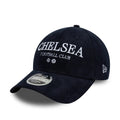 Chelsea FC Cord Navy 9FORTY M-Crown Adjustable Cap-zelvios