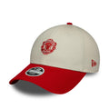 Womens Manchester United FC Cream & Red 9FORTY Adjustable Cap-zelvios