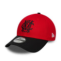 Manchester United FC Contrast Red & Black 9FORTY Adjustable Cap-zelvios