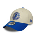 Chelsea FC Contrast Cream & Blue 9FORTY Adjustable Cap-zelvios