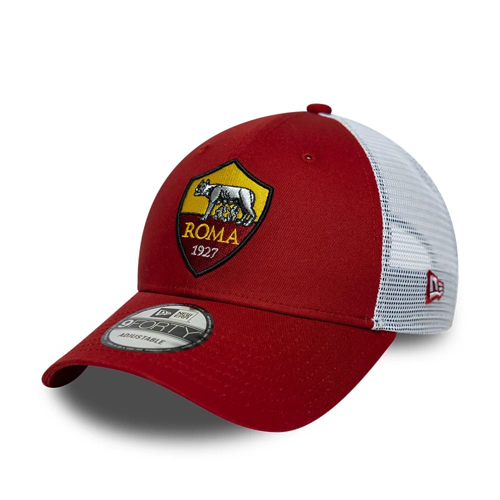 AS Roma League Dark Red 9FORTY Adjustable Cap-zelvios