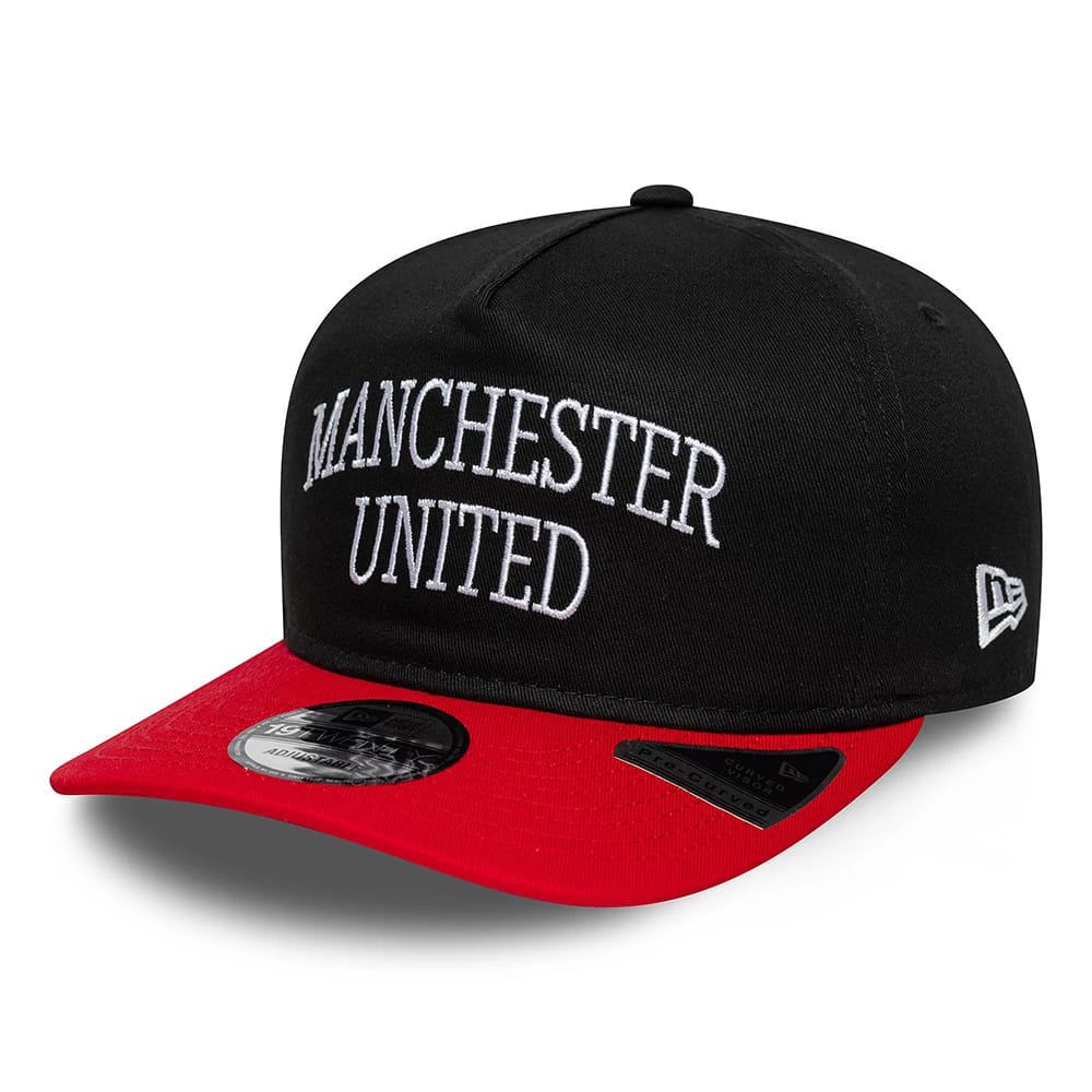 Manchester United FC Keano Black & Red 19TWENTY Adjustable Cap-zelvios