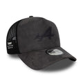 Alpine Racing Suede Grey 9FORTY E-Frame Trucker Adjustable Cap-zelvios