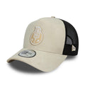 FC Porto Faux Suede Cream 9FORTY A-Frame Trucker Adjustable Cap-kentox