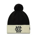 Manchester United FC Monogram Black Cuff Knit Beanie Hat-zelvios