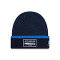 Williams Team Navy Cuff Knit Beanie Hat-zelvios