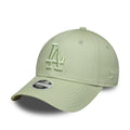 LA Dodgers Womens MLB League Essential Pastel Green 9FORTY Adjustable Cap-zelvios