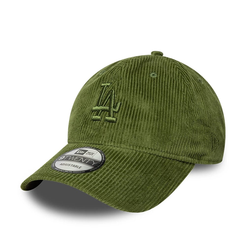 LA Dodgers MLB Cord Green 9TWENTY Adjustable Cap-zelvios