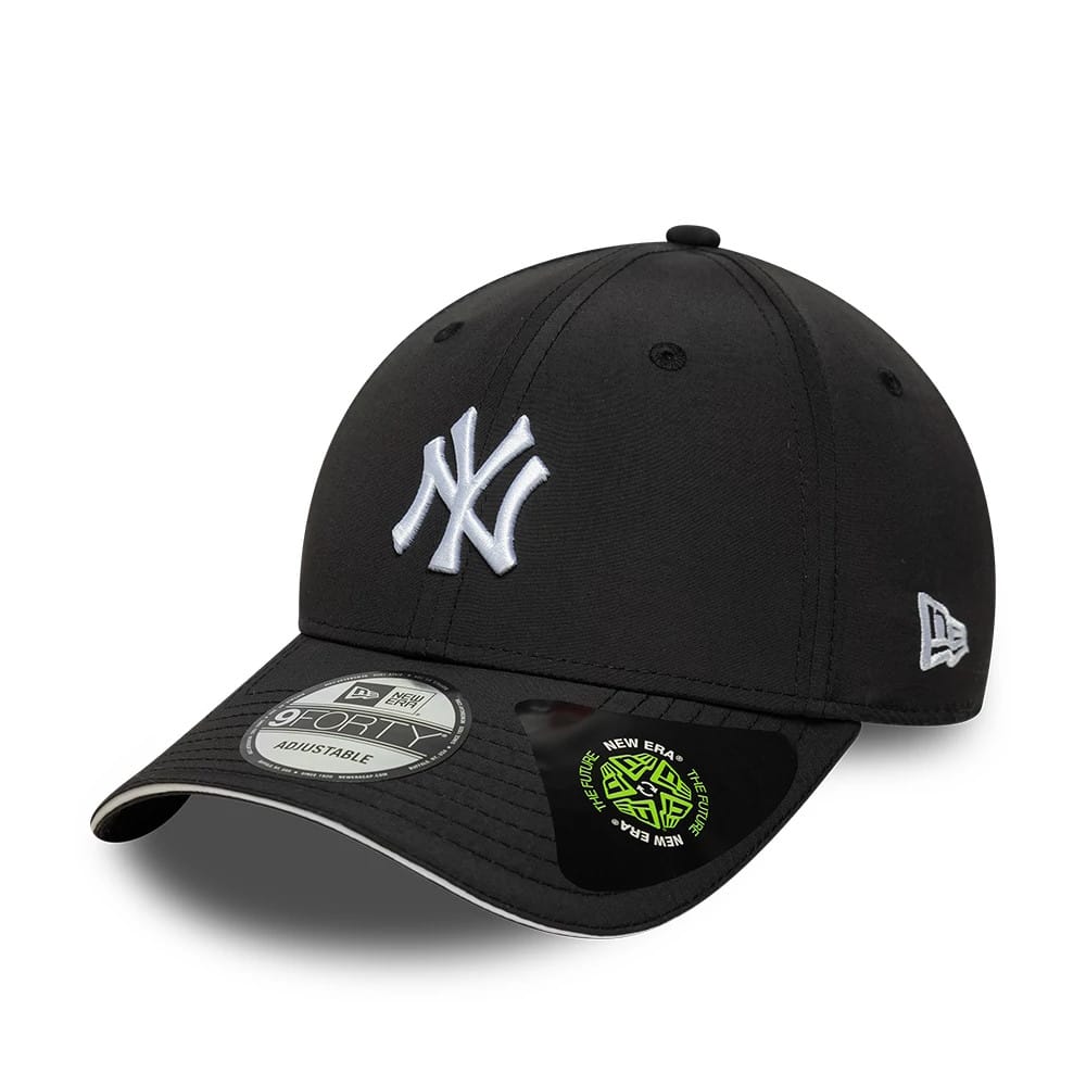 New York Yankees MLB Recycled Black 9FORTY Adjustable Cap-zelvios