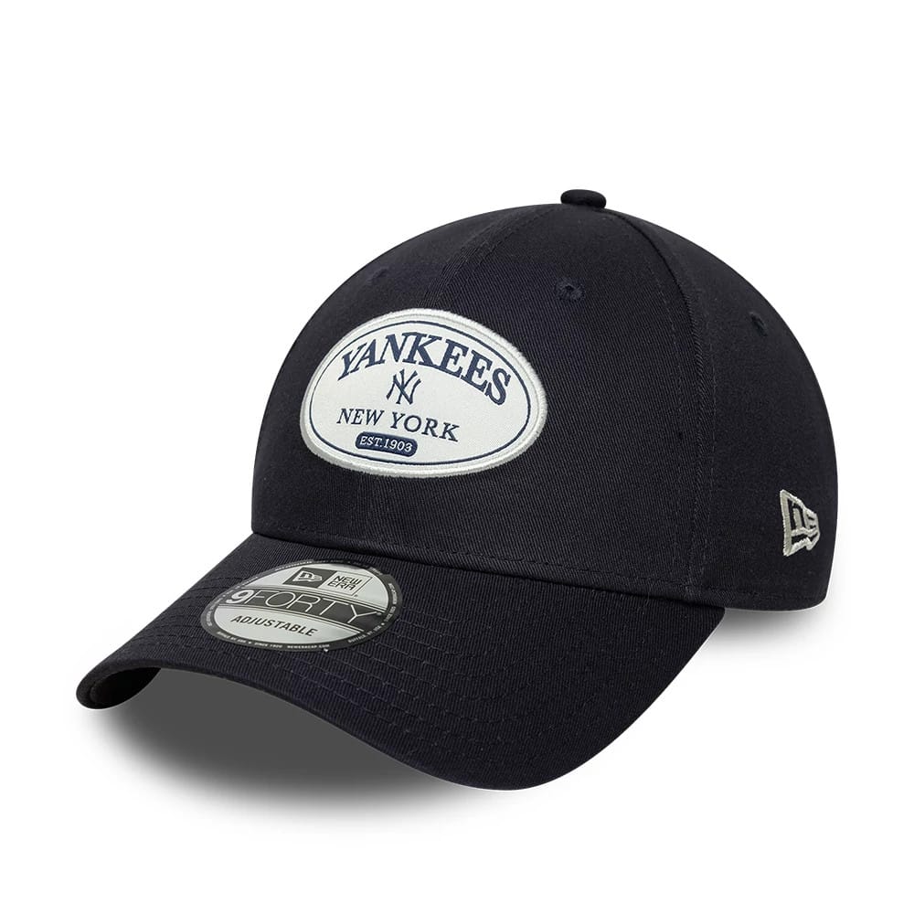 New York Yankees MLB Patch Navy 9FORTY Adjustable Cap-zelvios