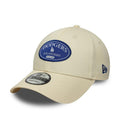 LA Dodgers MLB Patch Cream 9FORTY Adjustable Cap-zelvios