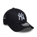 New York Yankees MLB Side Script Navy 9FORTY M-Crown Adjustable Cap-zelvios