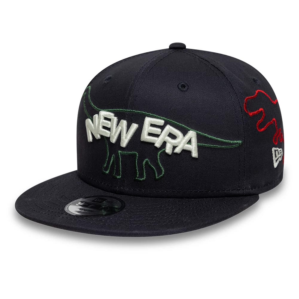 Youth MLB Dino Navy 9FIFTY Snapback Adjustable Cap-zelvios