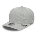 Yankees MLB Flawless Mesh Grey 9SEVENTY Stretch Snap Adjustable Cap-zelvios