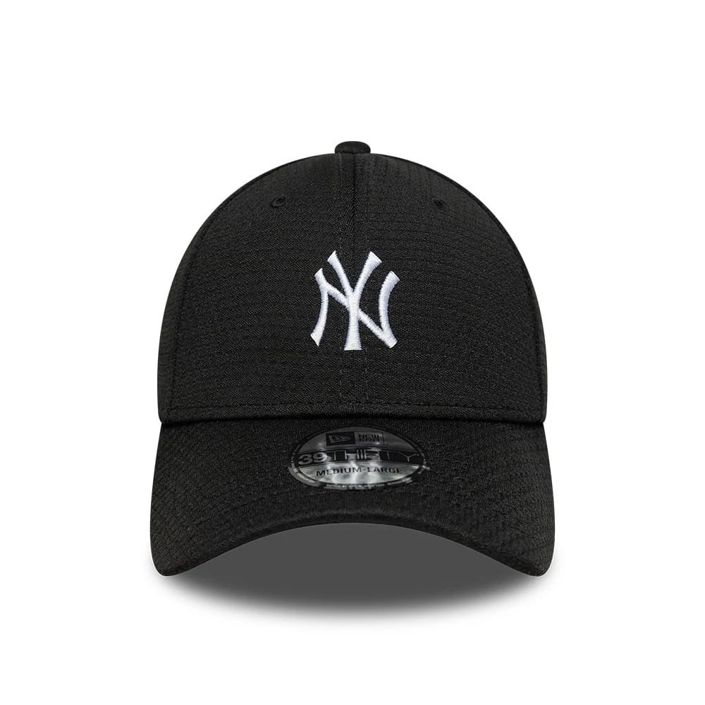 New York Yankees MLB Stretch Mesh Black 39THIRTY Stretch Fit Cap-zelvios