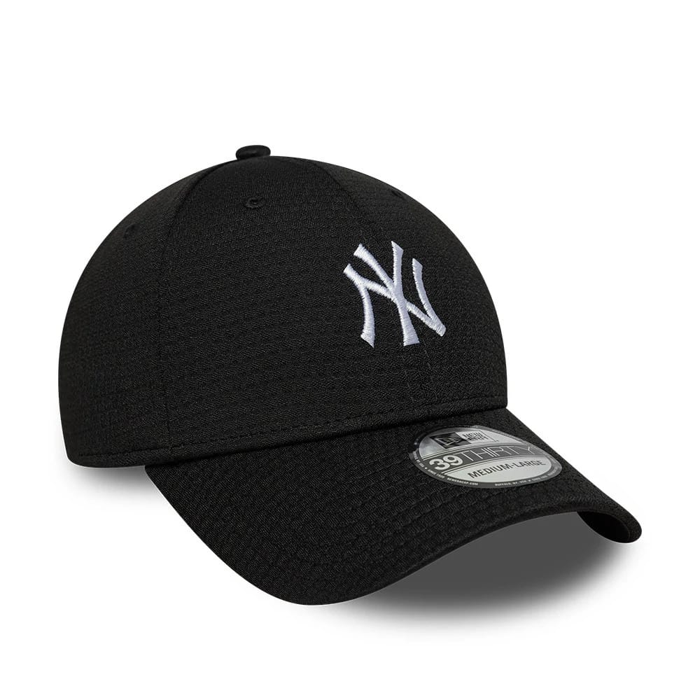 New York Yankees MLB Stretch Mesh Black 39THIRTY Stretch Fit Cap-zelvios