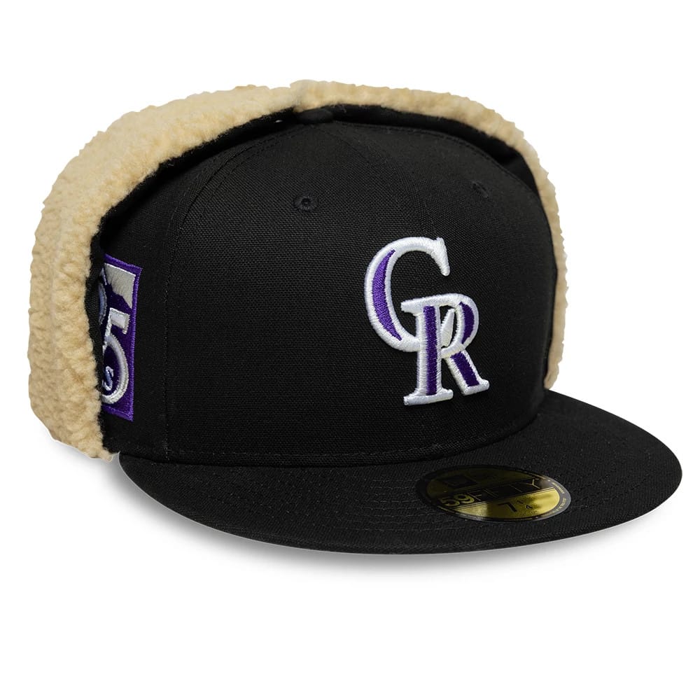 Colorado Rockies MLB World Series Black Dogear 59FIFTY Fitted Cap-kentox