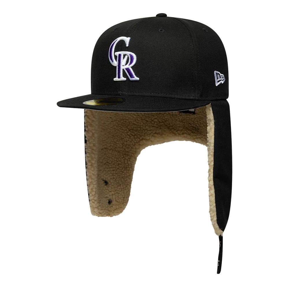 Colorado Rockies MLB World Series Black Dogear 59FIFTY Fitted Cap-kentox