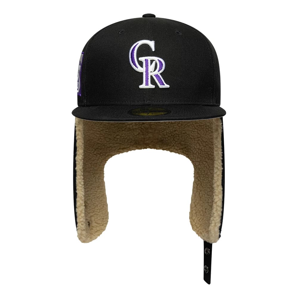 Colorado Rockies MLB World Series Black Dogear 59FIFTY Fitted Cap-kentox