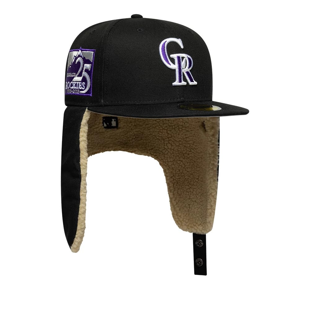 Colorado Rockies MLB World Series Black Dogear 59FIFTY Fitted Cap-kentox