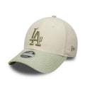 LA Dodgers Youth MLB Cord Cream 9FORTY M-Crown Adjustable Cap-zelvios