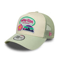 Youth New Era Outdoor Pastel Green 9FORTY A-Frame Trucker Adjustable Cap-zelvios