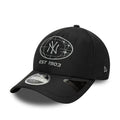 New York Yankees MLB Graphic Black 9FORTY Apex Adjustable Cap-zelvios