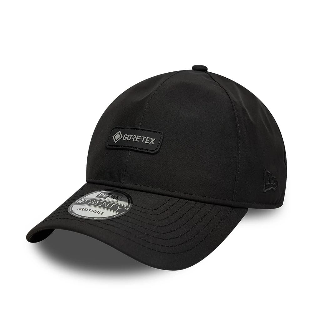New Era X Gore-Tex Black 9TWENTY Adjustable Cap-zelvios