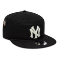 New York Yankees MLB Cooperstown Pin Black Pillbox Adjustable Cap-zelvios