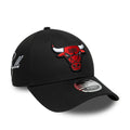 Chicago Bulls NBA Side Script Black 9FORTY M-Crown Adjustable Cap-zelvios