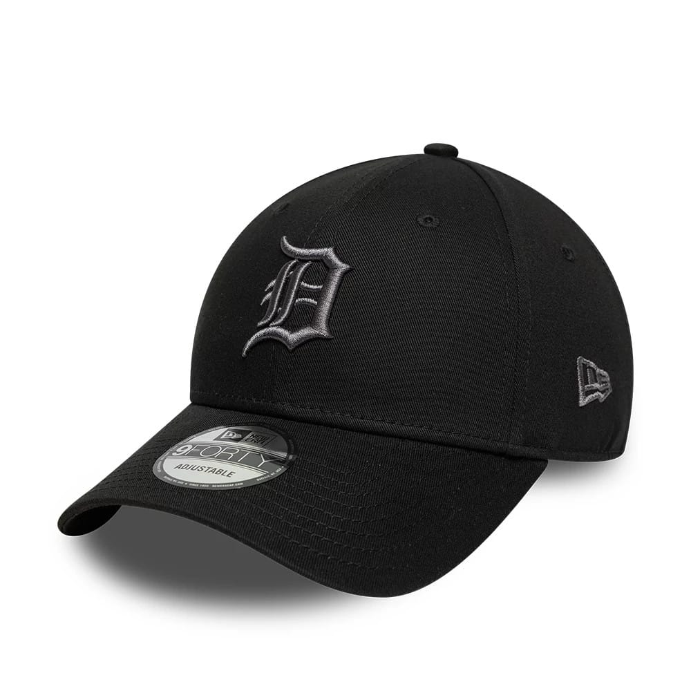 Detroit Tigers MLB League Essential Black 9FORTY Adjustable Cap-kentox