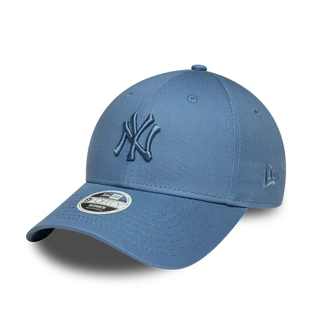 New York Yankees Womens MLB League Essential Blue 9FORTY Adjustable Cap-zelvios