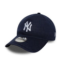 New York Yankees MLB Knitted Navy 9TWENTY A-Frame Adjustable Cap-zelvios